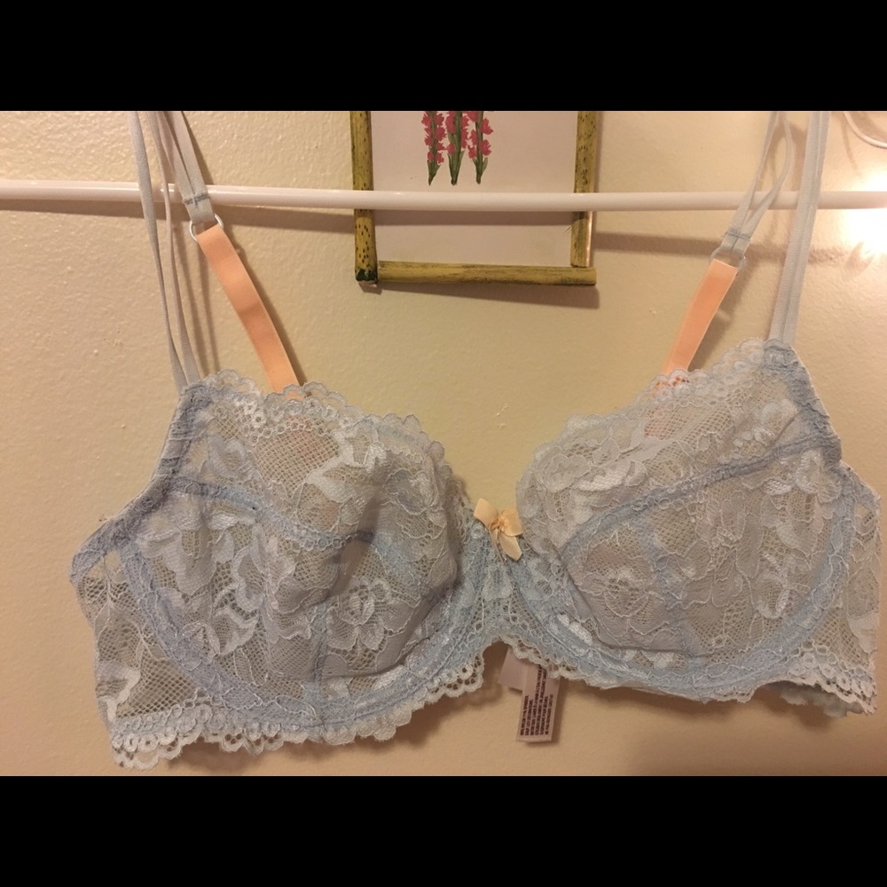Gilligan and O’Malley unlined lace bra